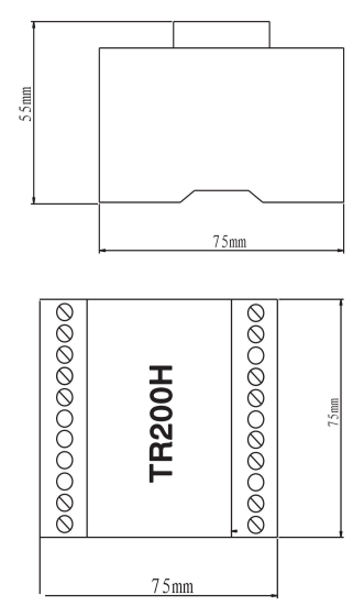 模拟式称重信号变送器TR200H